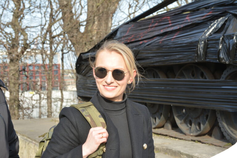 Pożegnanie ruskiego czołgu